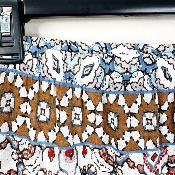 Xirena Pants Womens Small Printed Relaxed Peasant Boho Cottagecore Pockets - Picture 9 of 10